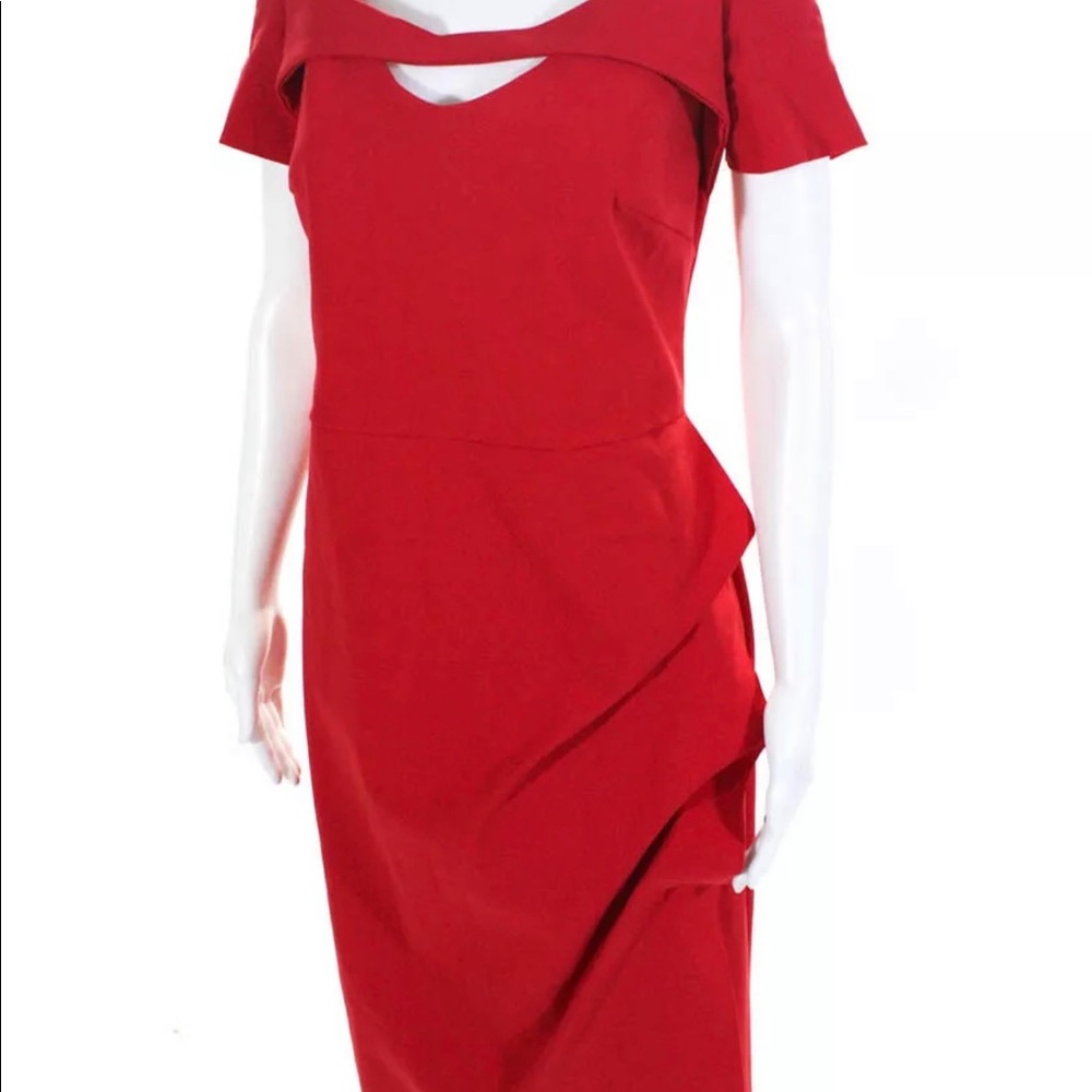 Chiara Boni Jodilin Red Sheath Size 48 (12)